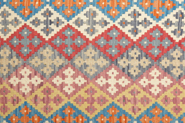 Kelim Gashgai — Handmade, 175x235 cm, Multicolor, 100% Virgin Wool | View 5