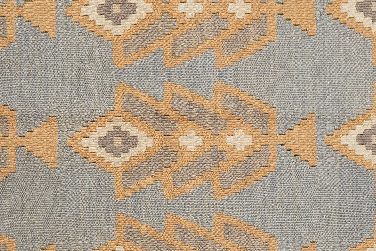 Kelim Gashgai · Handgewebt – Grau, 178x122 cm, 100% Schurwolle | Ansicht 5