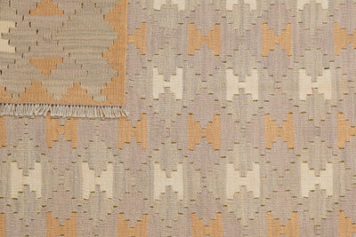 Kelim Gashgai · Handgewebt – Grau, 172x121 cm, 100% Schurwolle | Ansicht 6