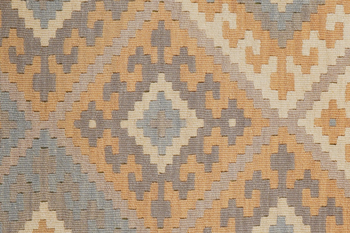 Kelim Gashgai · Handgewebt – Grau, 181x119 cm, 100% Schurwolle | Ansicht 5