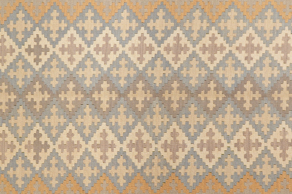 Kelim Gashgai · Handgewebt – Bunt, 242x175 cm, 100% Schurwolle | Ansicht 5