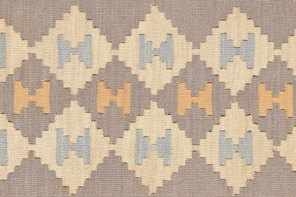 Kelim Gashgai — Handmade, 117x167 cm, Grey, 100% Virgin Wool | View 5