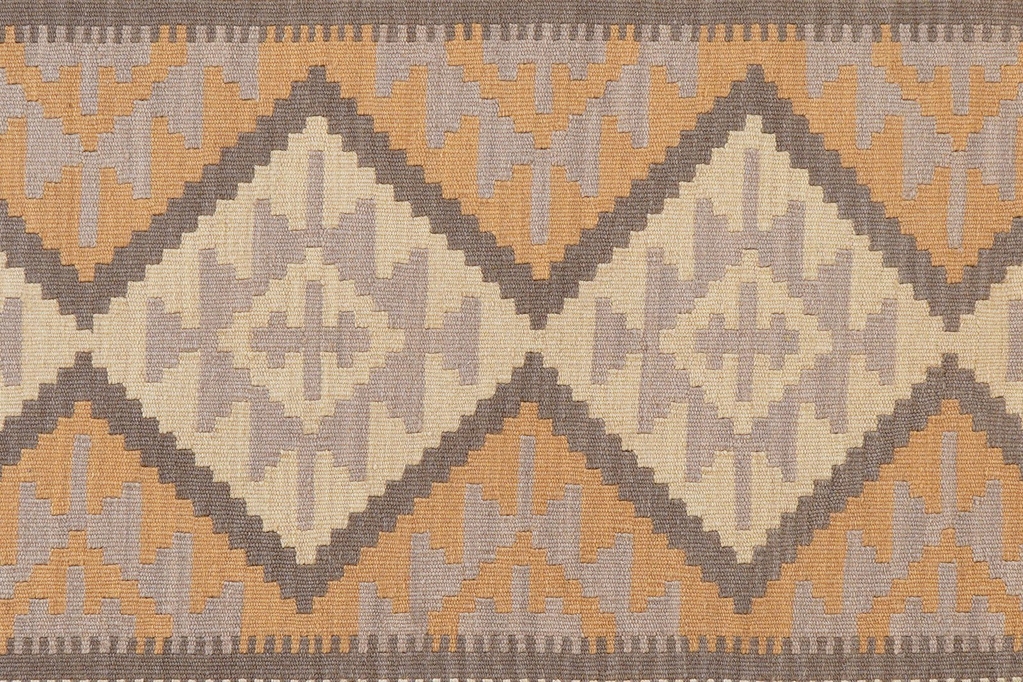 Kelim Gashgai · Handgewebt – Grau, 179x125 cm, 100% Schurwolle | Ansicht 5