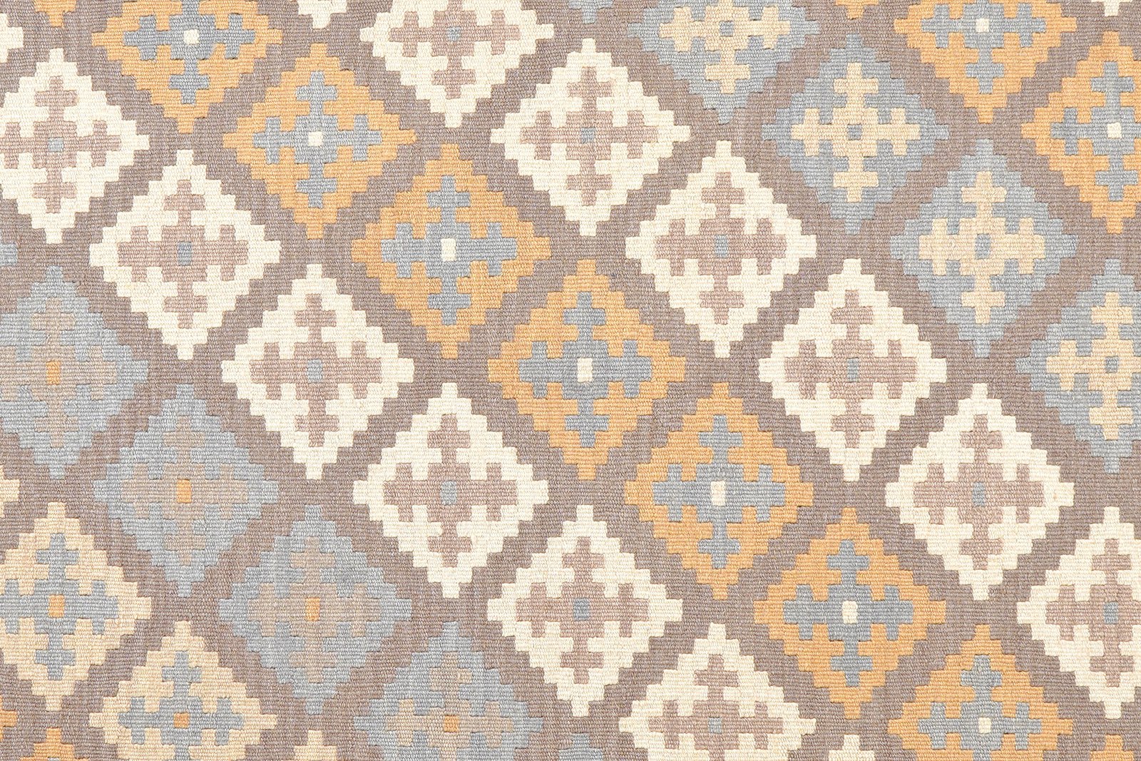 Kelim Gashgai — Handmade, 175x239 cm, Grey, 100% Virgin Wool | View 5