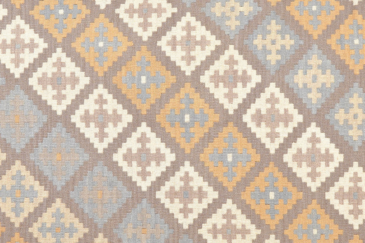 Kelim Gashgai — Handmade, 175x239 cm, Grey, 100% Virgin Wool | View 5