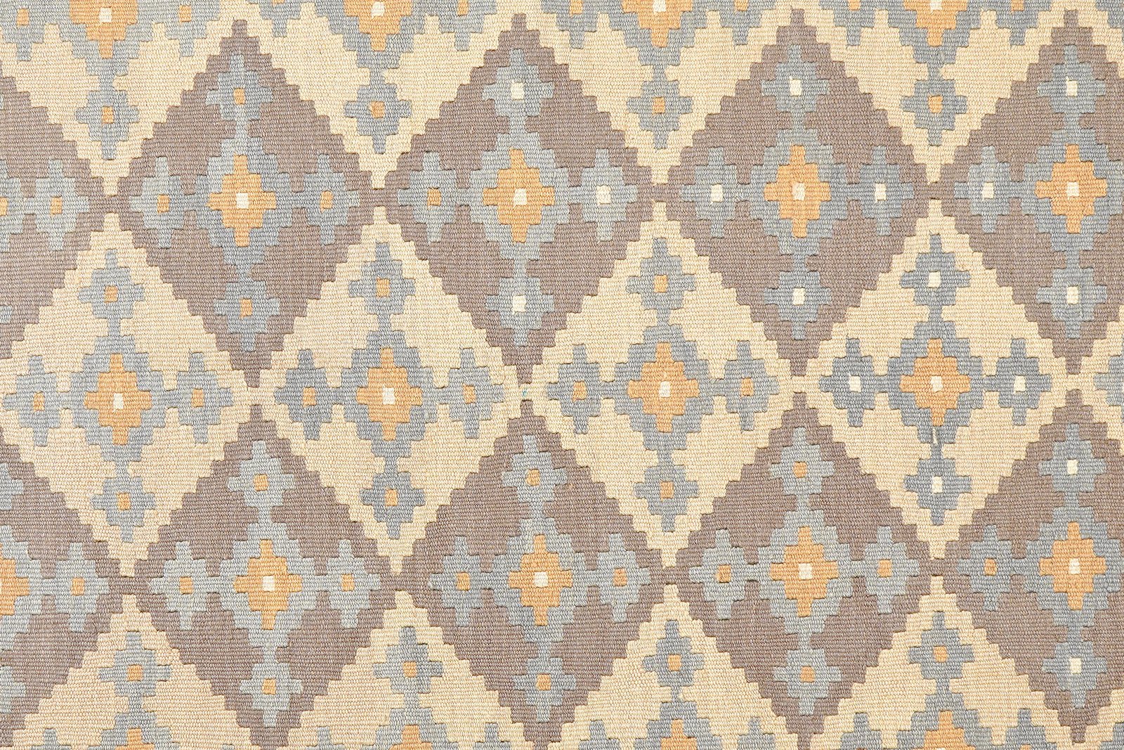 Kelim Gashgai — Handmade, 168x229 cm, Grey, 100% Virgin Wool | View 5