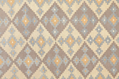 Kelim Gashgai — Handmade, 168x229 cm, Grey, 100% Virgin Wool | View 5
