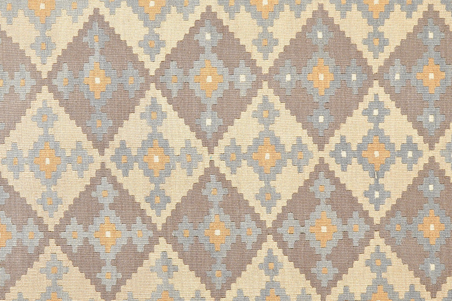 Kelim Gashgai — Handmade, 168x229 cm, Grey, 100% Virgin Wool | View 5
