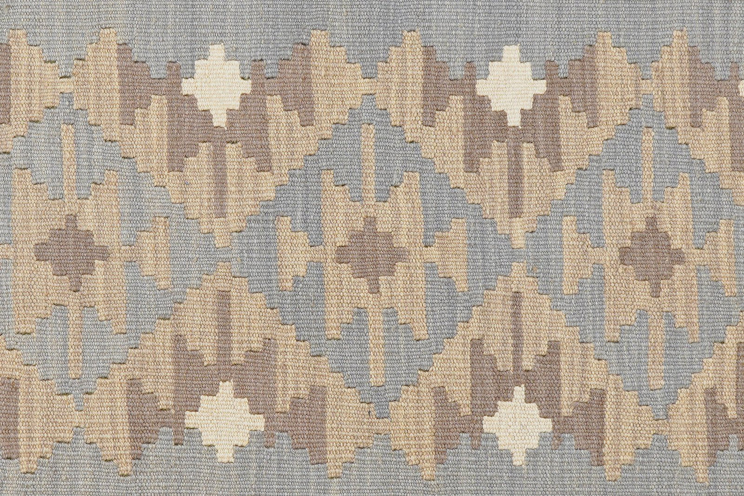 Kelim Gashgai · Handgewebt – Grau, 183x123 cm, 100% Schurwolle | Ansicht 5