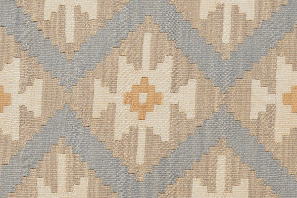 Kelim Gashgai — Handmade, 123x180 cm, Grey, 100% Virgin Wool | View 5