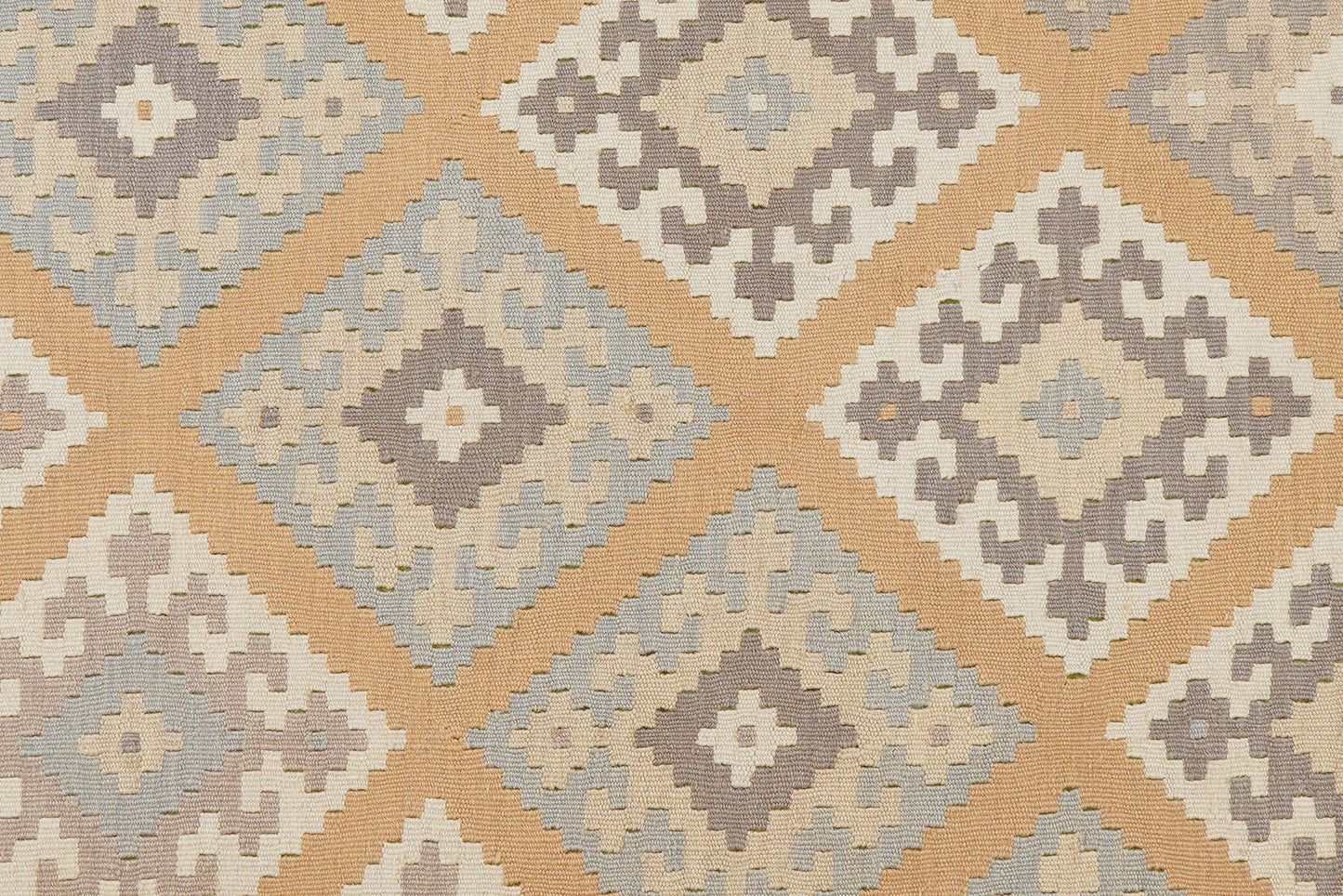 Kelim Gashgai · Handgewebt – Gelb, 247x182 cm, 100% Schurwolle | Ansicht 5