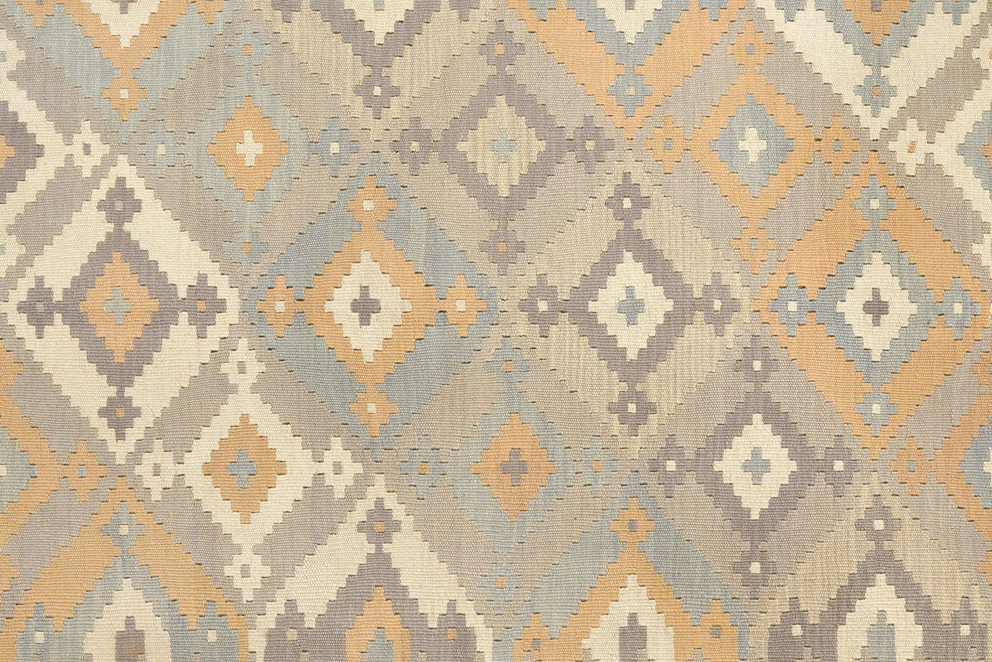Kelim Gashgai — Handmade, 205x300 cm, Grey, 100% Virgin Wool | View 5