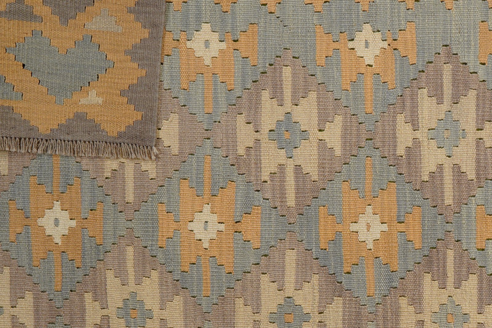 Kelim Gashgai — Handmade, 170x234 cm, Multicolor, 100% Virgin Wool | View 6