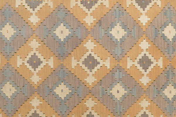 Kelim Gashgai — Handmade, 177x245 cm, Yellow, 100% Virgin Wool | View 5