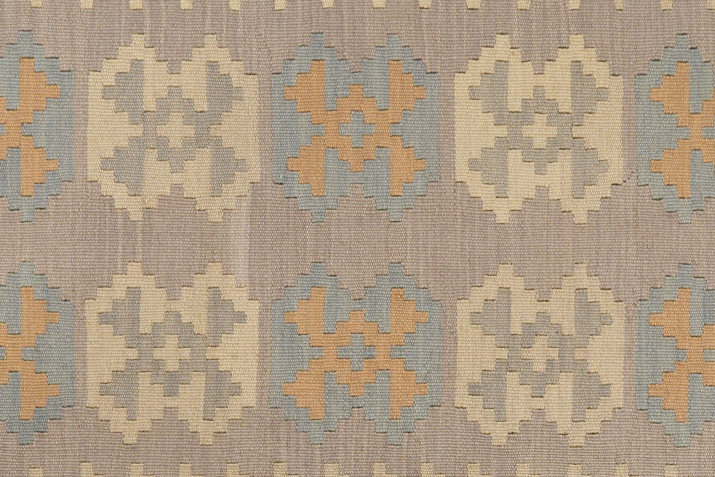 Kelim Gashgai — Handmade, 122x177 cm, Grey, 100% Virgin Wool | View 5