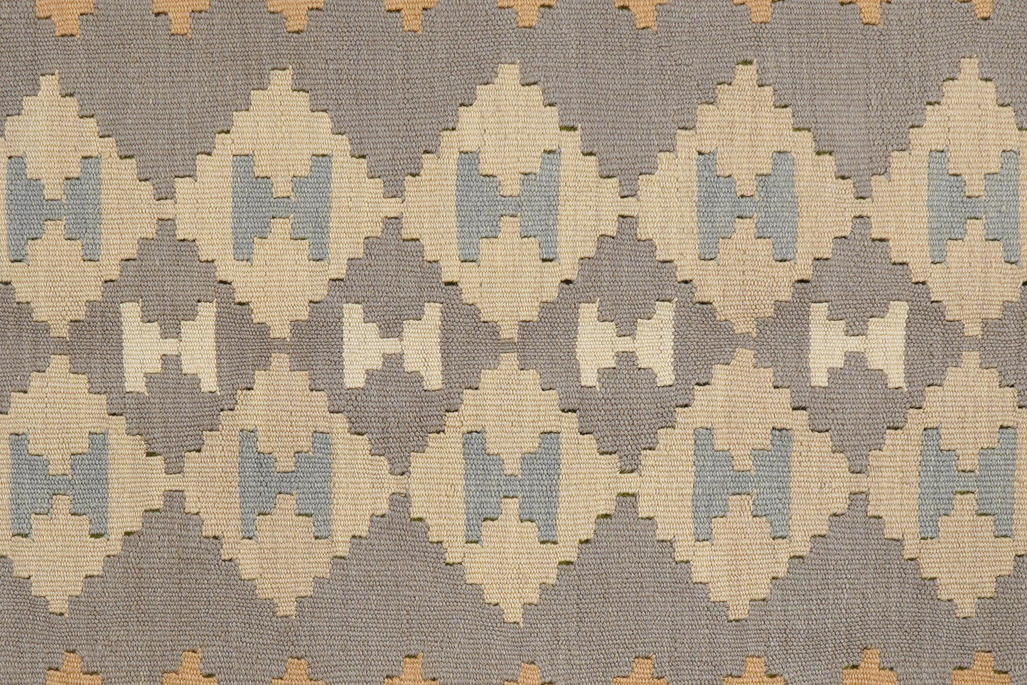 Kelim Gashgai — Handmade, 119x165 cm, Grey, 100% Virgin Wool | View 5