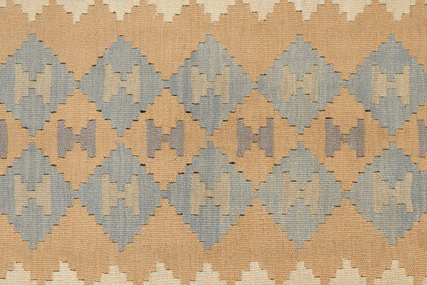 Kelim Gashgai — Handmade, 115x163 cm, Grey, 100% Virgin Wool | View 5
