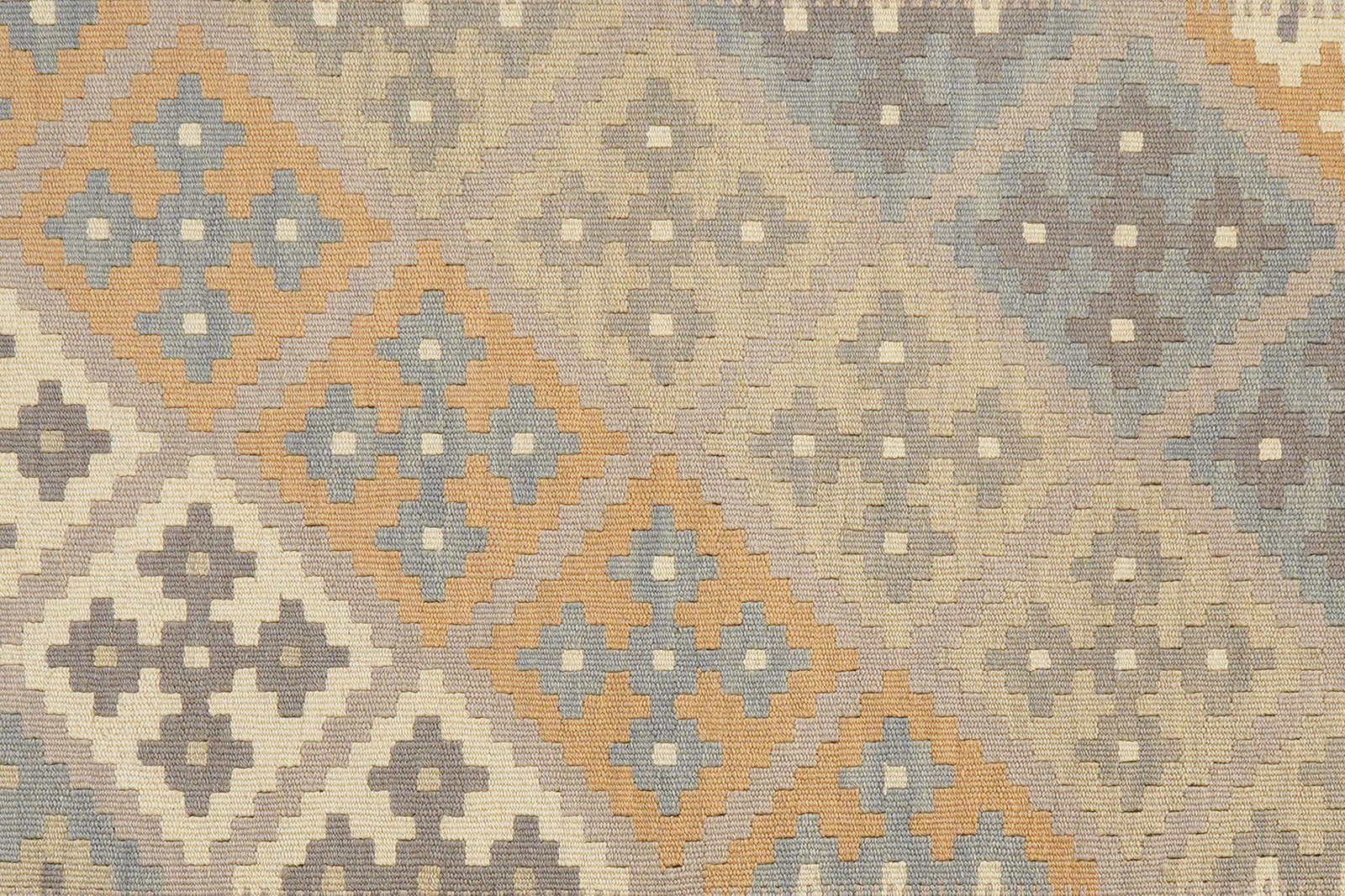 Kelim Gashgai — Handmade, 116x178 cm, Grey, 100% Virgin Wool | View 5