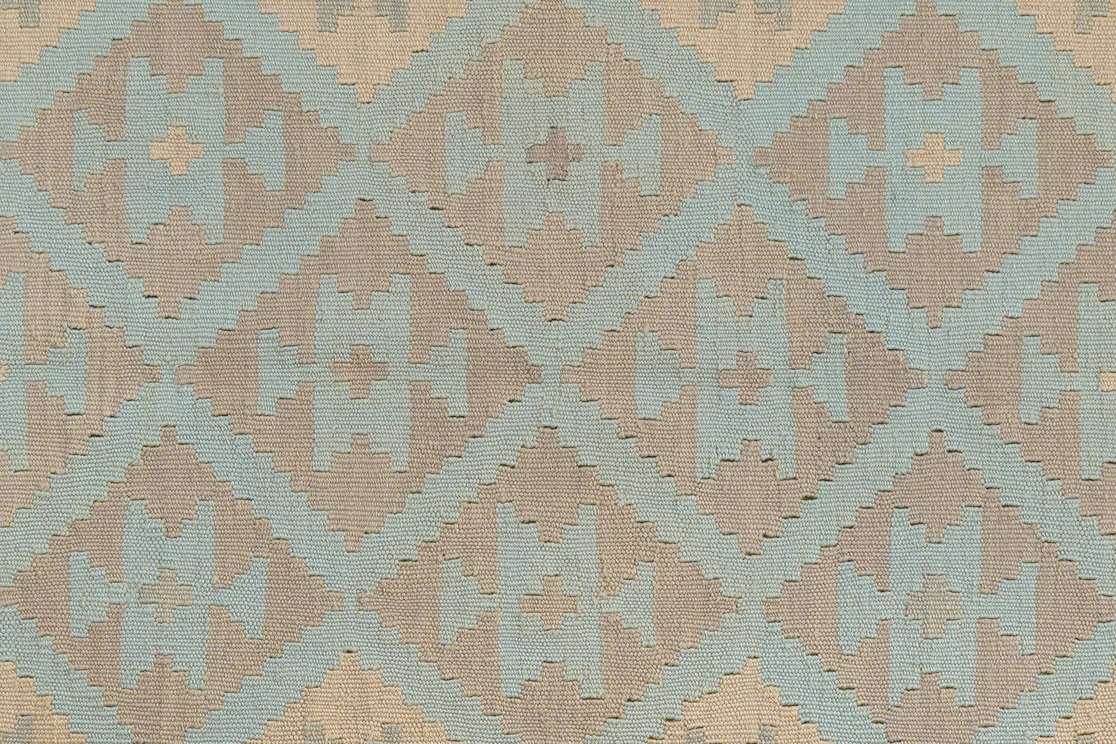 Kelim Gashgai — Handmade, 127x170 cm, Green, 100% Virgin Wool | View 5