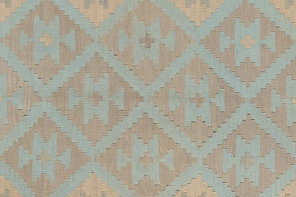 Kelim Gashgai — Handmade, 127x170 cm, Green, 100% Virgin Wool | View 5