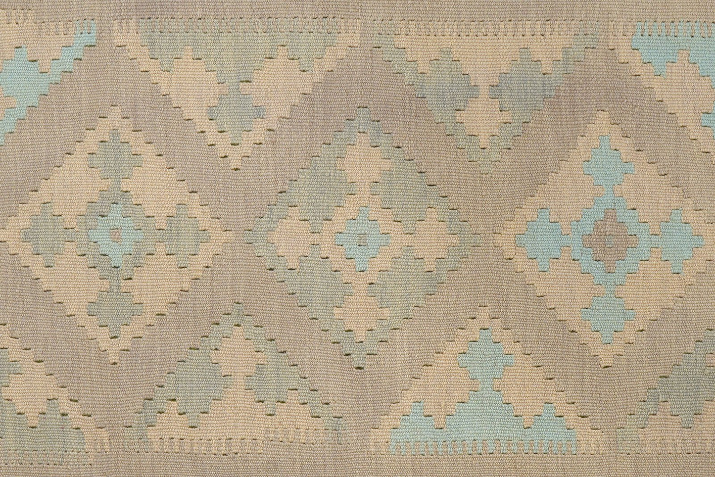 Kelim Gashgai — Handmade, 125x185 cm, Grey, 100% Virgin Wool | View 5
