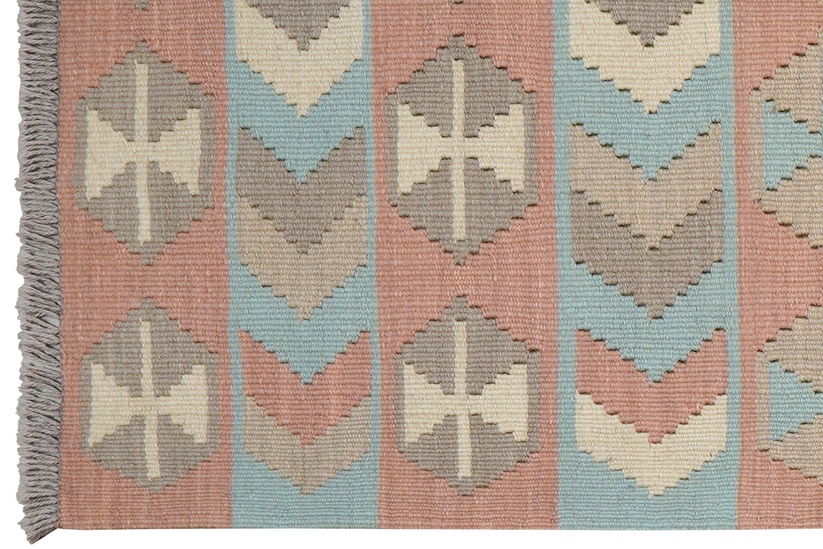 Kelim Gashgai — Handmade, 54x200 cm, Multicolor, 100% Virgin Wool | View 3