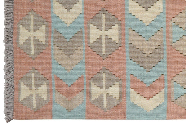 Kelim Gashgai — Handmade, 54x200 cm, Multicolor, 100% Virgin Wool | View 3
