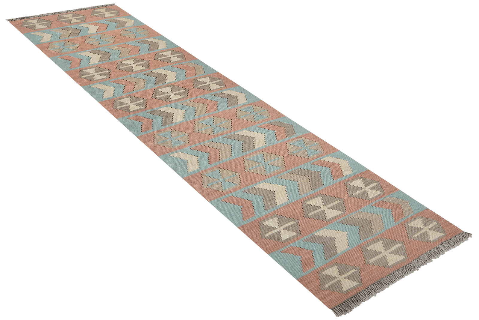 Kelim Gashgai — Handmade, 54x200 cm, Multicolor, 100% Virgin Wool | View 4