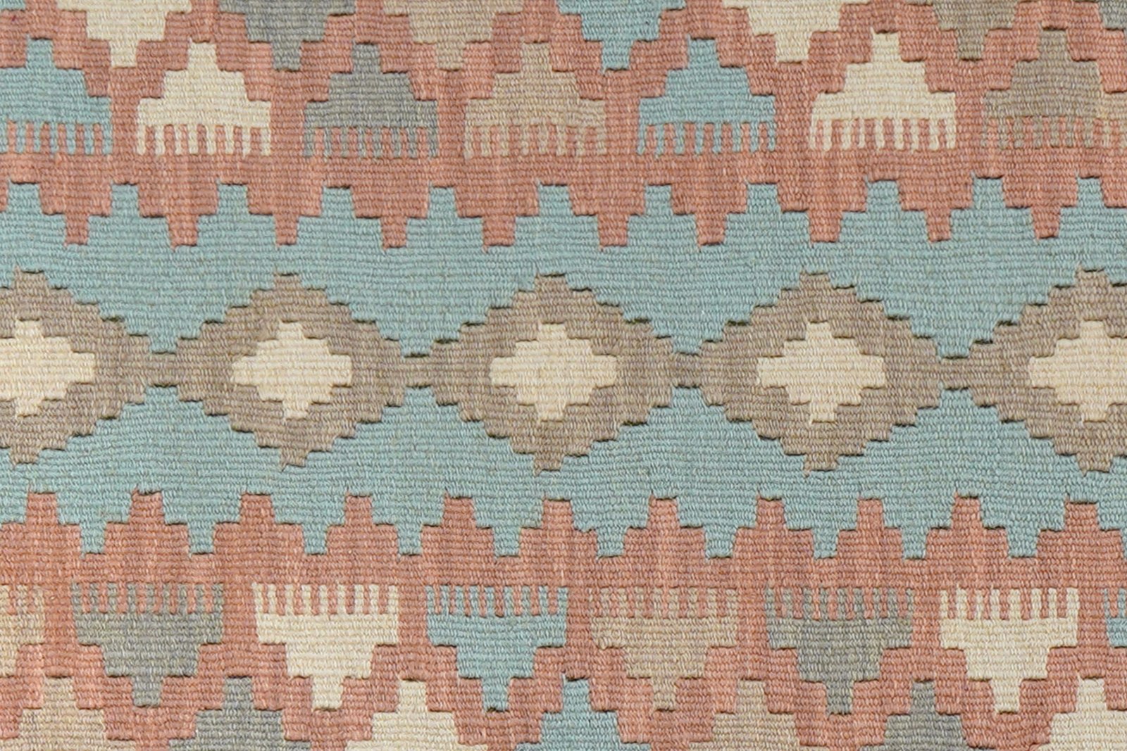 Kelim Gashgai — Handmade, 54x194 cm, Tuerkis, 100% Virgin Wool | View 5