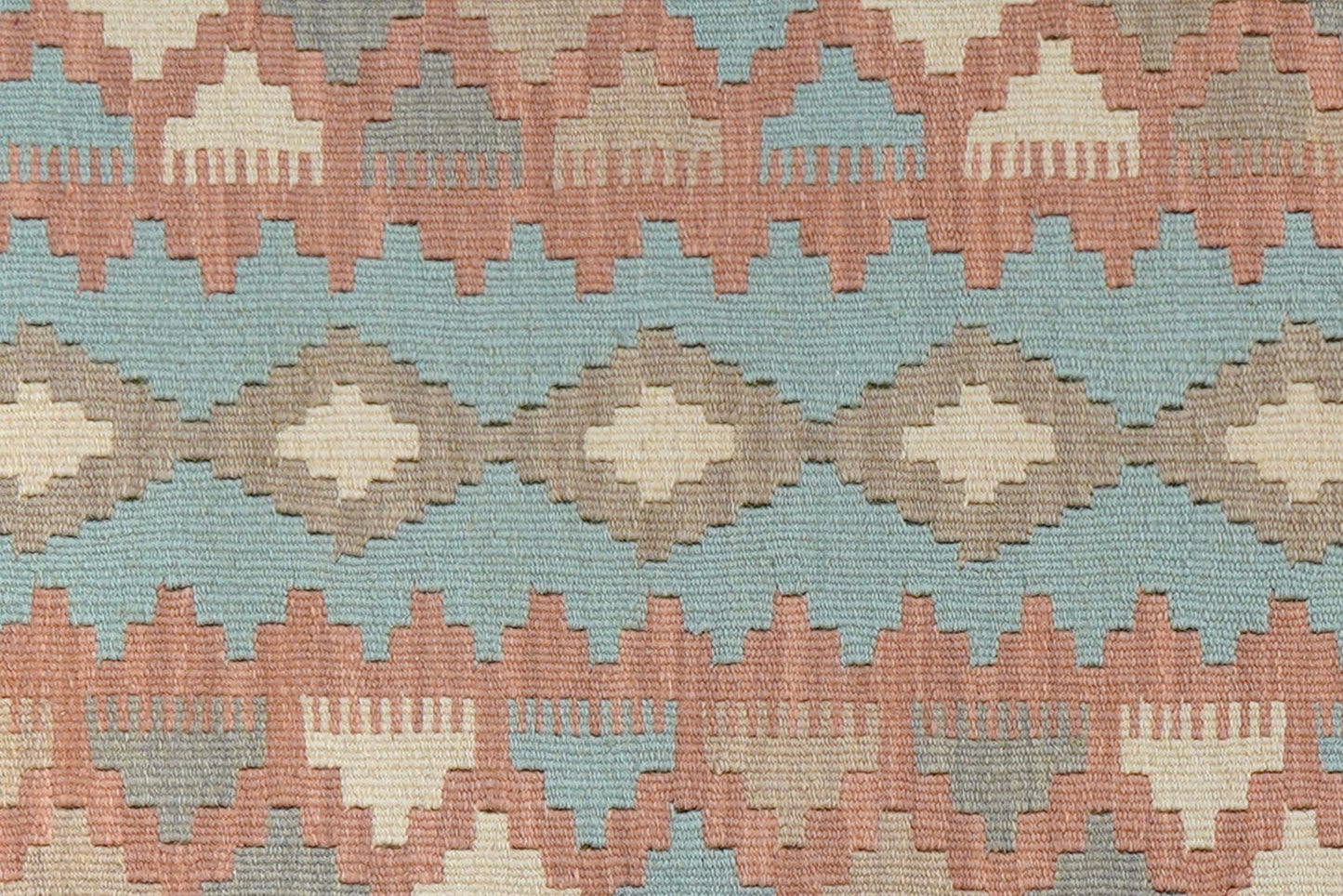 Kelim Gashgai — Handmade, 54x194 cm, Tuerkis, 100% Virgin Wool | View 5