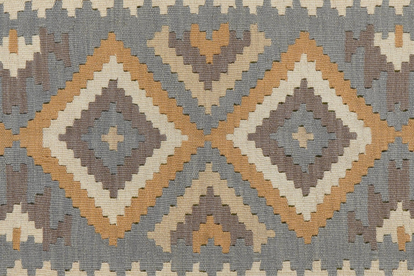 Kelim Gashgai — Handmade, 119x170 cm, Grey, 100% Virgin Wool | View 5