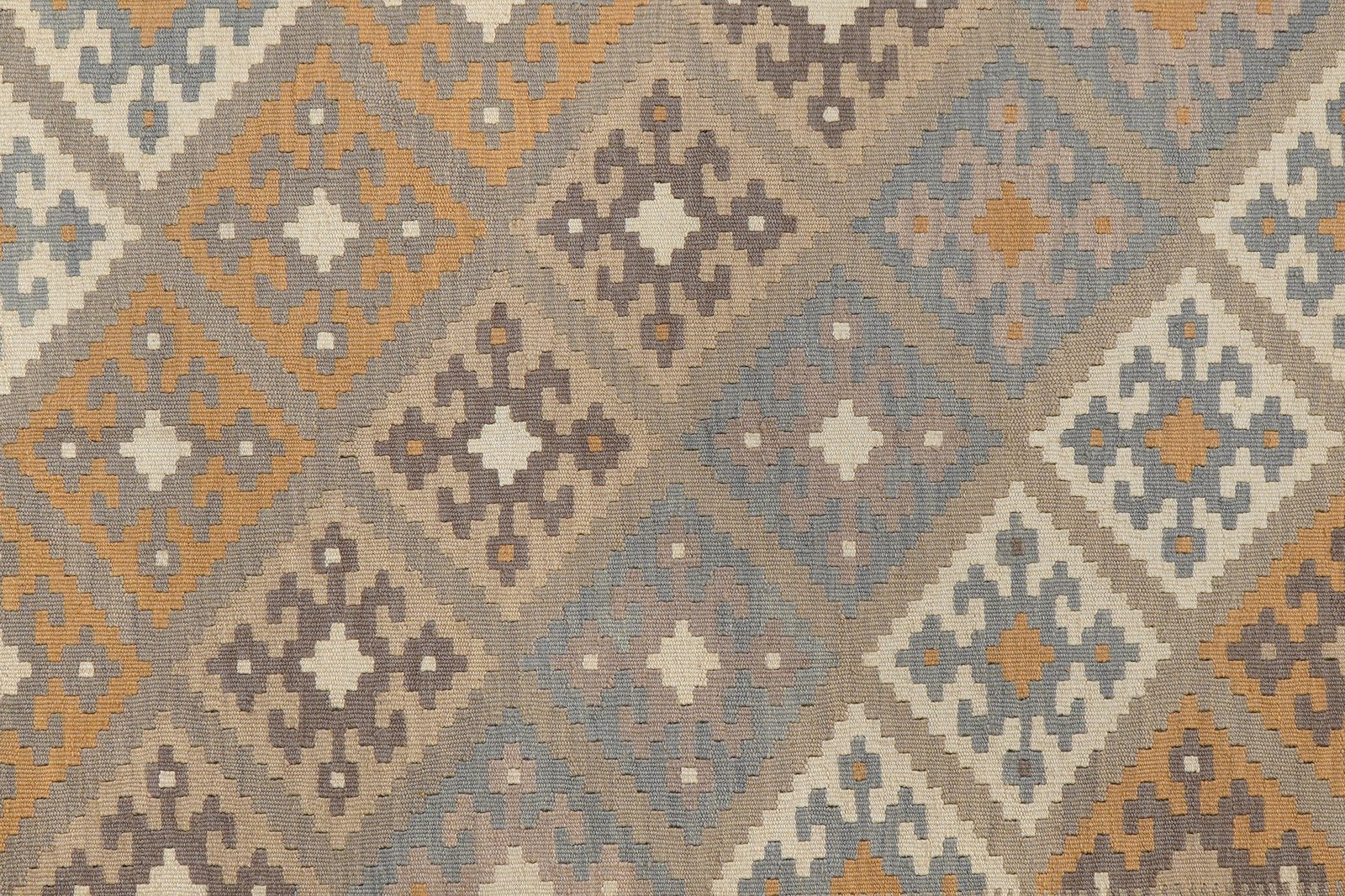 Kelim Gashgai — Handmade, 179x240 cm, Grey, 100% Virgin Wool | View 5