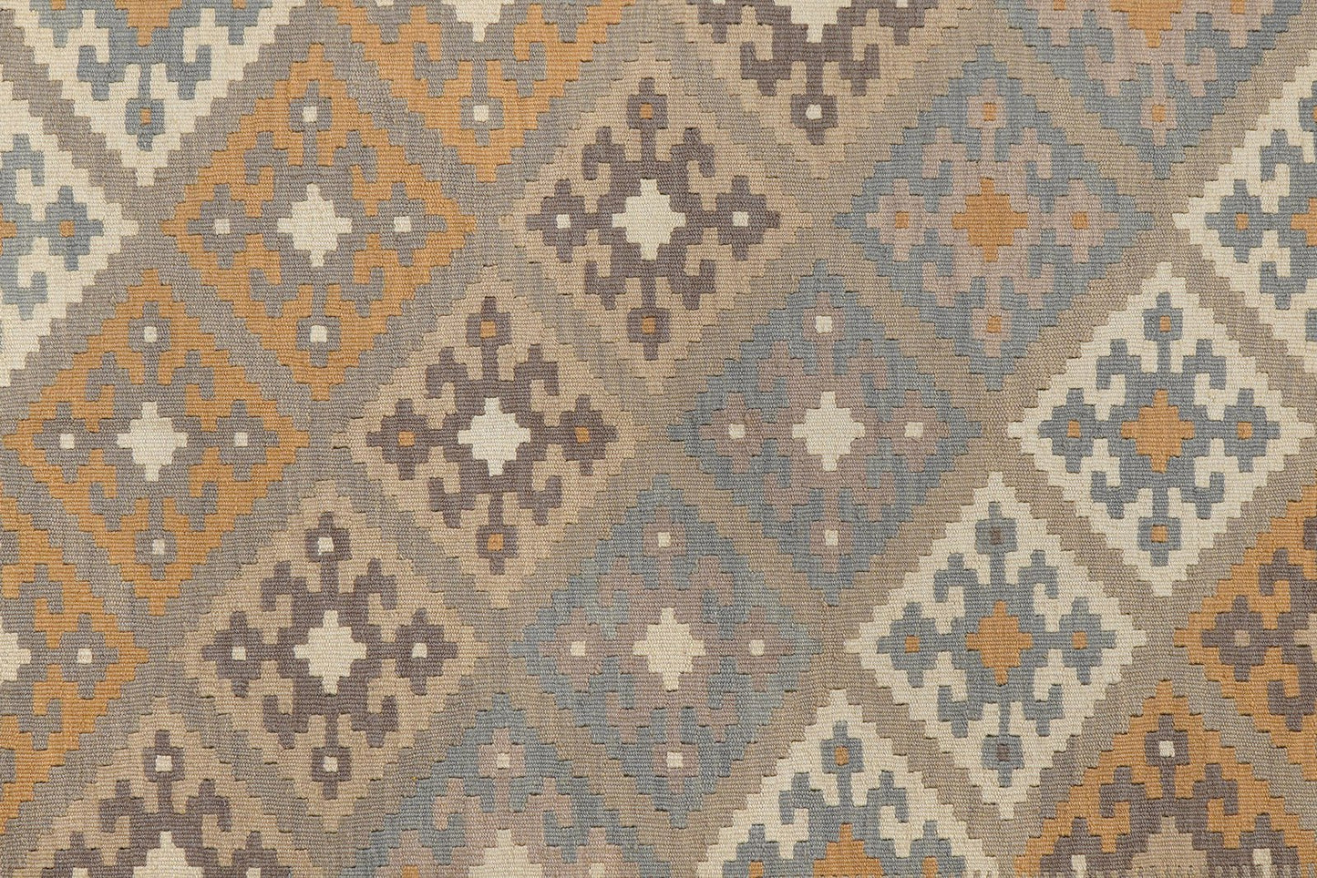 Kelim Gashgai — Handmade, 179x240 cm, Grey, 100% Virgin Wool | View 5