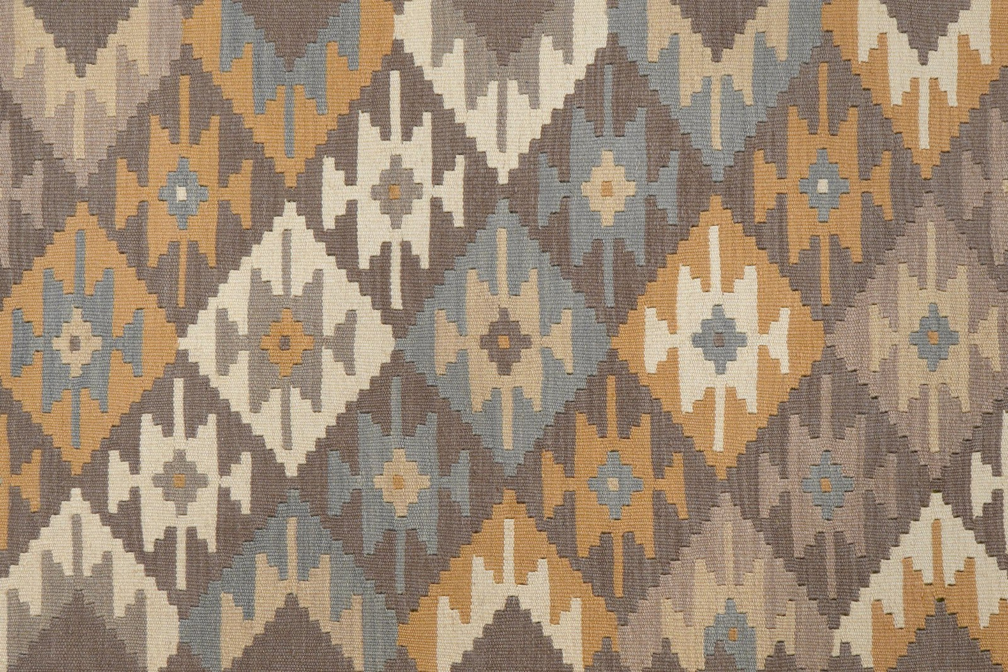 Kelim Gashgai — Handmade, 167x239 cm, Grey, 100% Virgin Wool | View 5