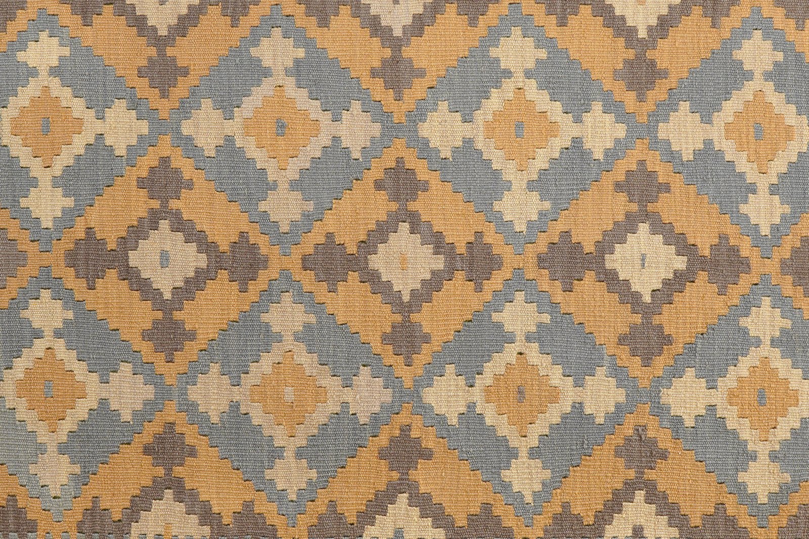 Kelim Gashgai — Handmade, 177x241 cm, Grey, 100% Virgin Wool | View 5