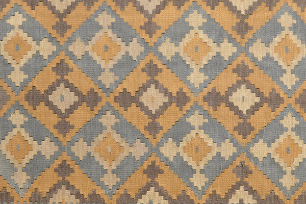 Kelim Gashgai — Handmade, 177x241 cm, Grey, 100% Virgin Wool | View 5