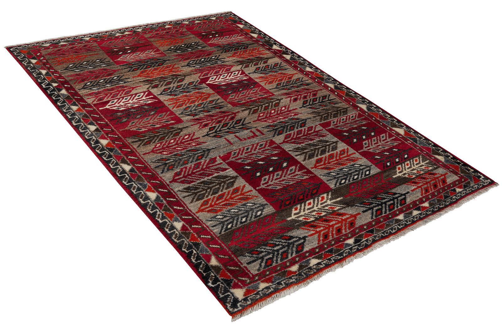 Lori — Handmade, 144x228 cm, Multicolor, 100% Virgin Wool | View 4