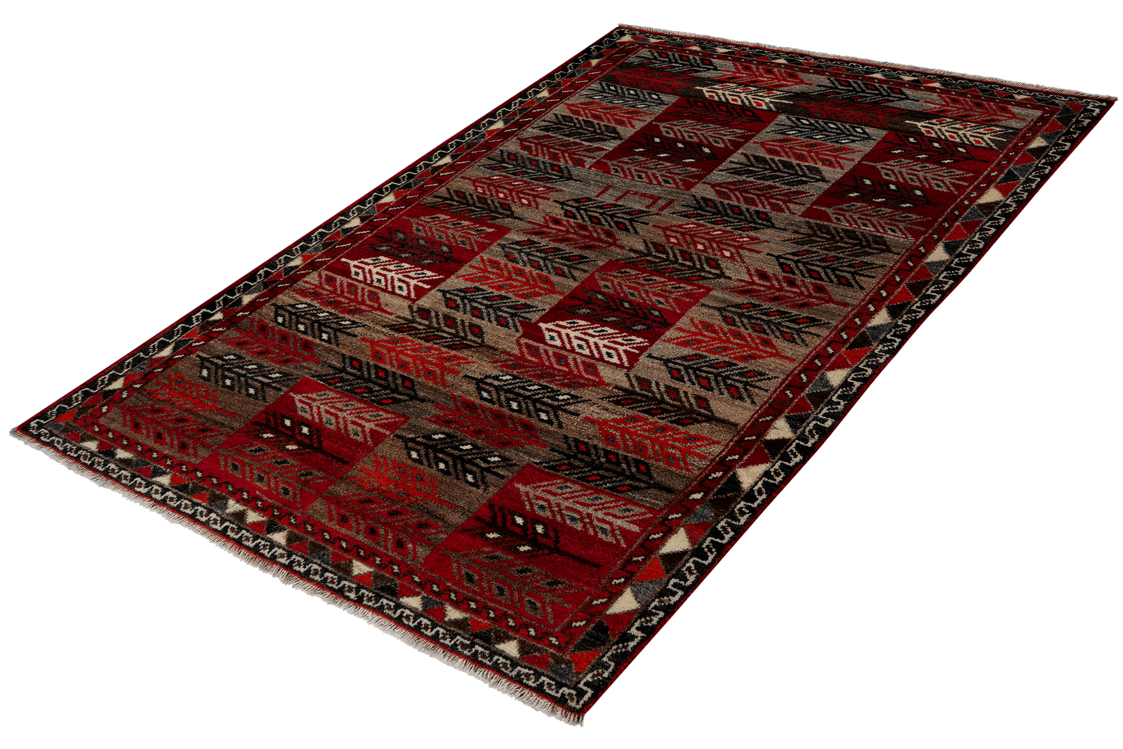 Lori — Handmade, 144x228 cm, Multicolor, 100% Virgin Wool | View 5