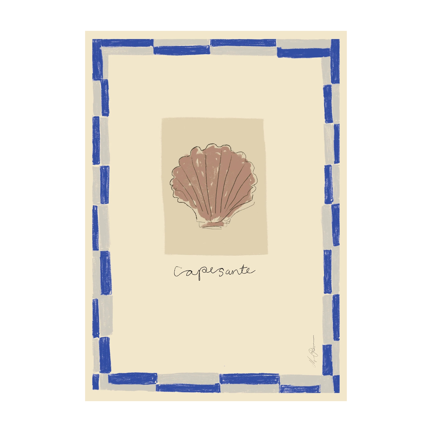 Oggetto - Capesante Print