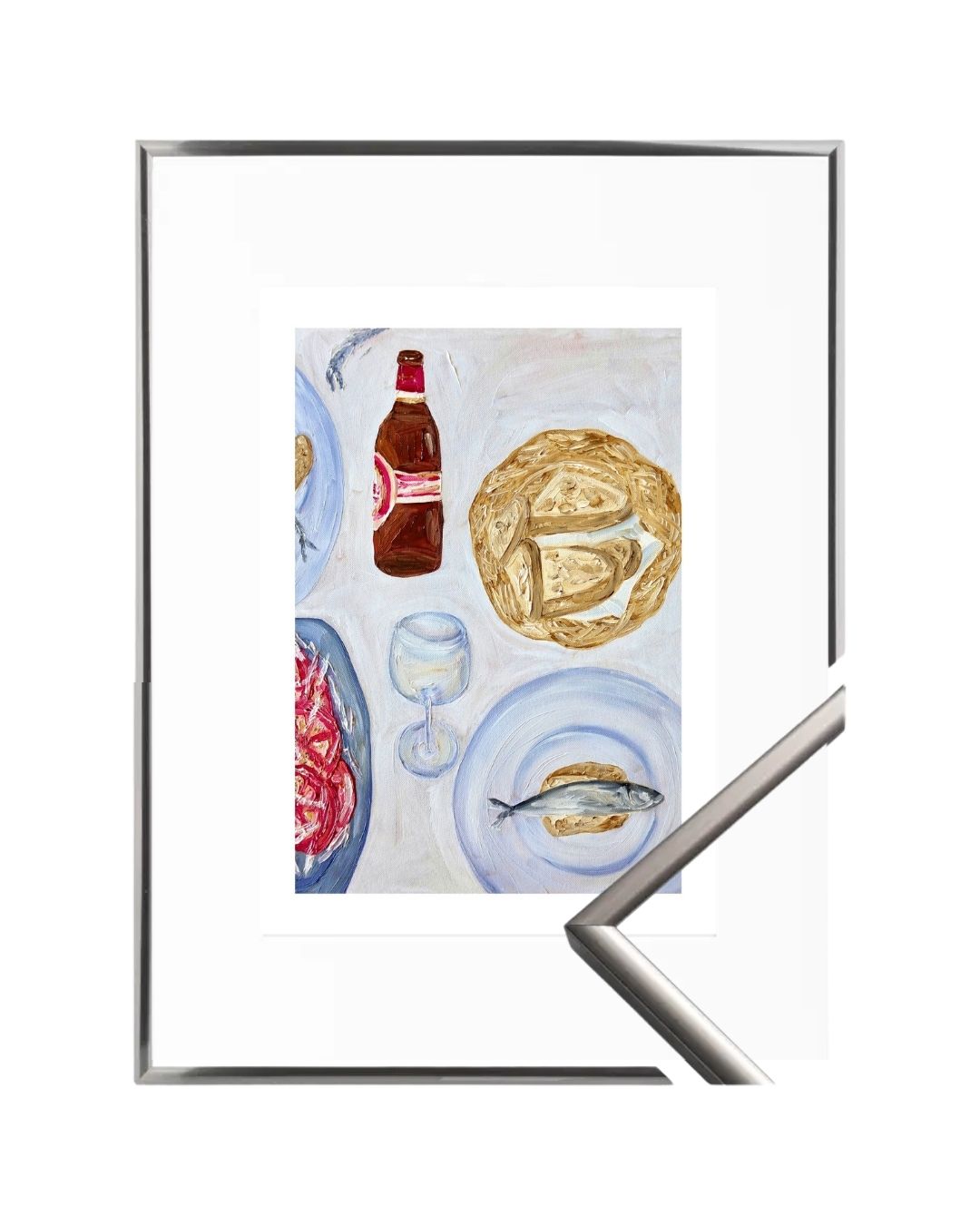 A Little Table in the Shade I Fine Art Print