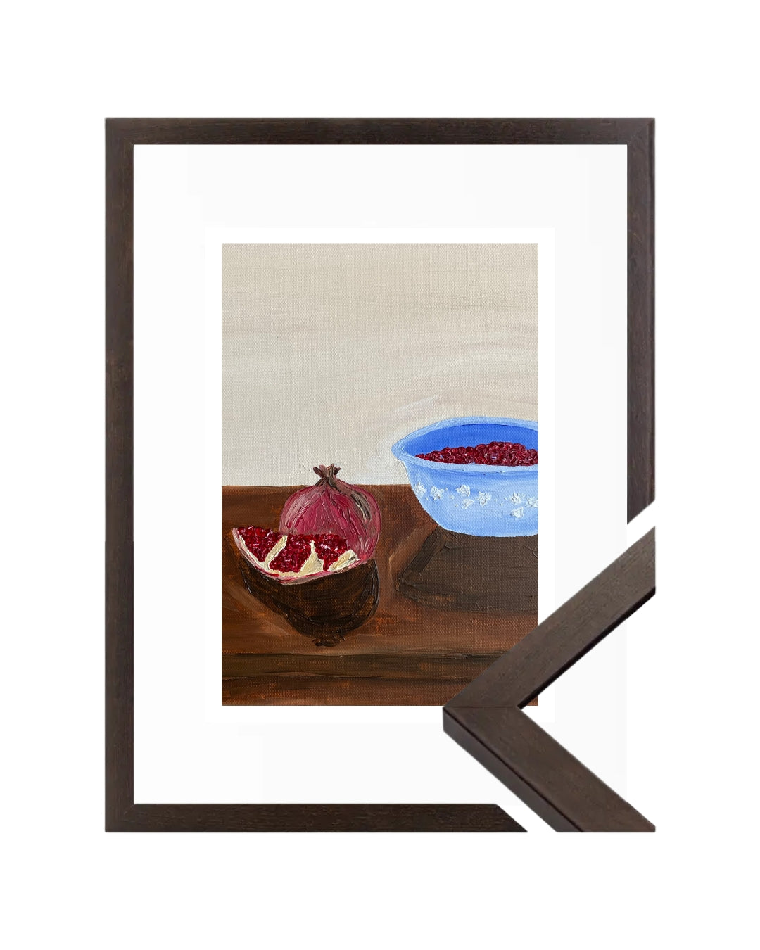 Peeled Pomegranate Fine Art Print