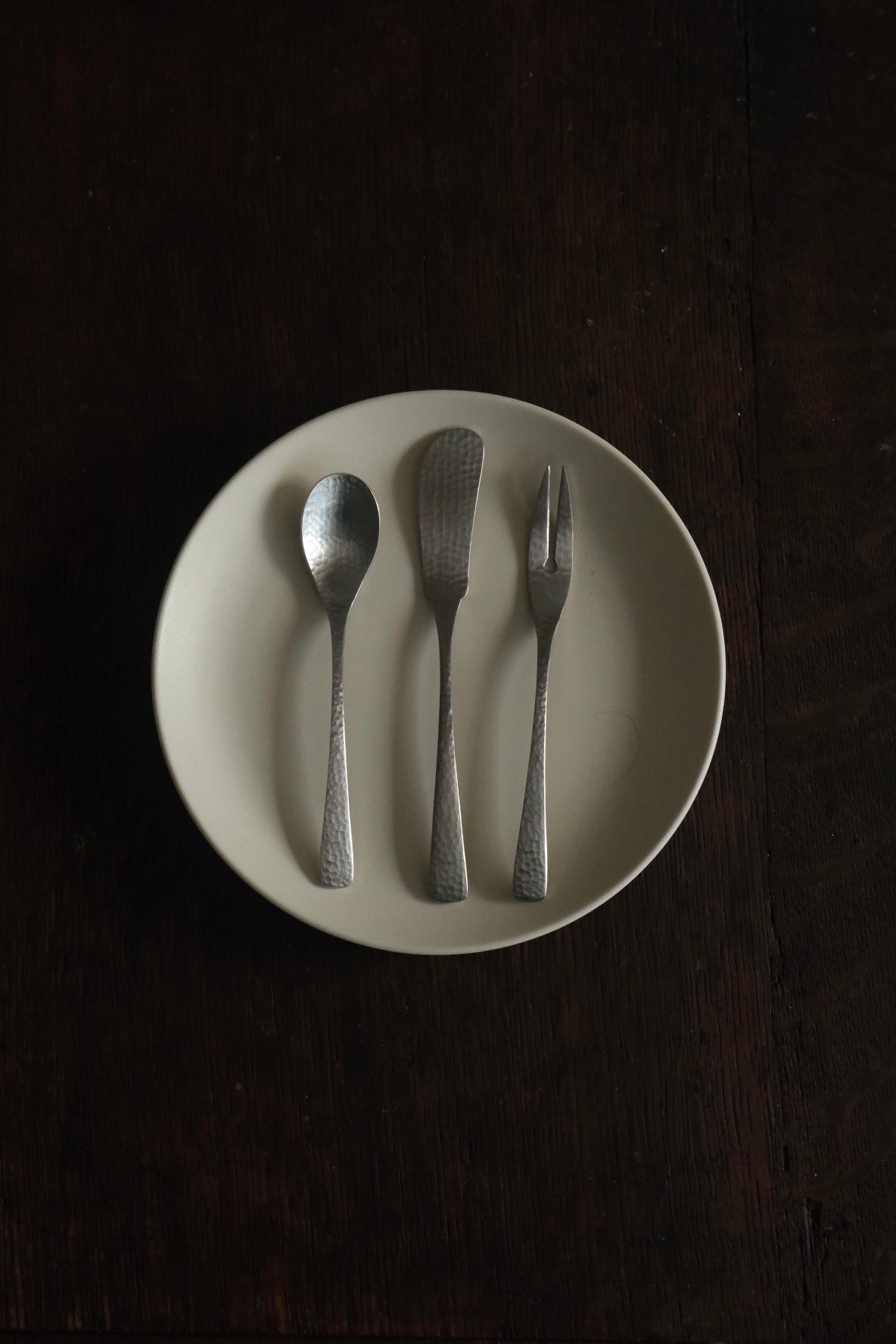 Nagomi 3-Pieces Small Cutlery set - for Desserts, Pastries and Teas