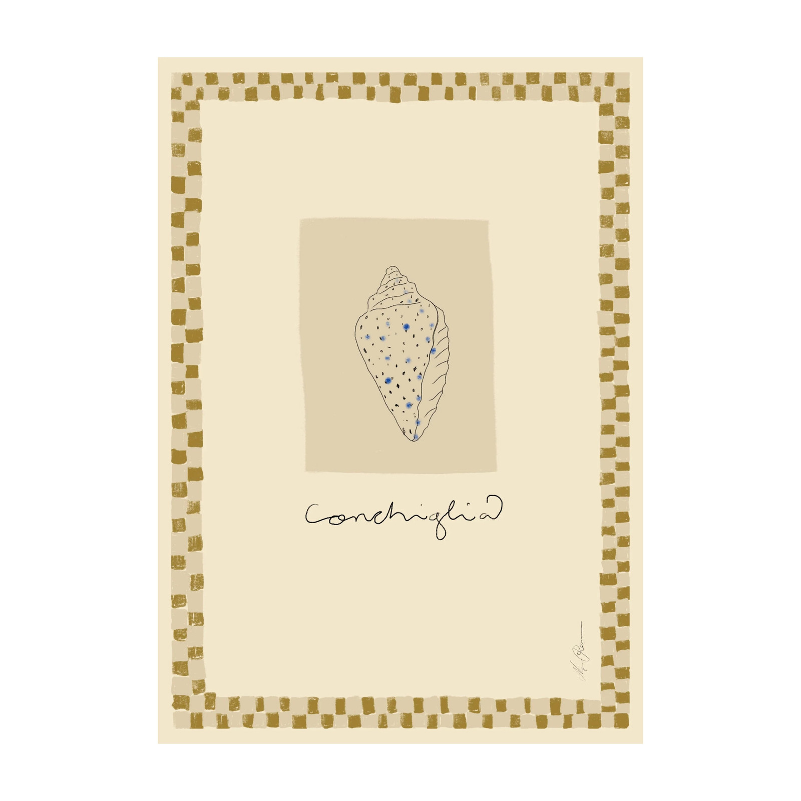 Oggetto Conchiglia Print