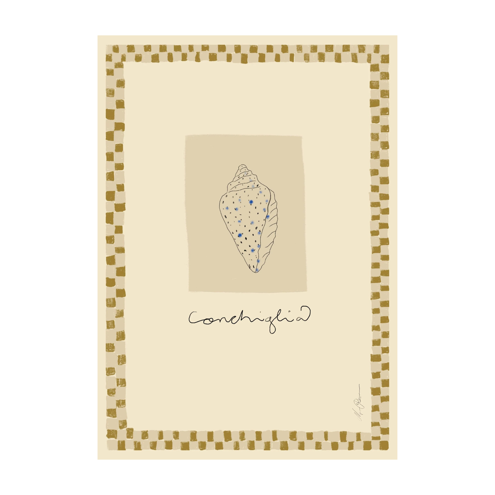Oggetto Conchiglia Print