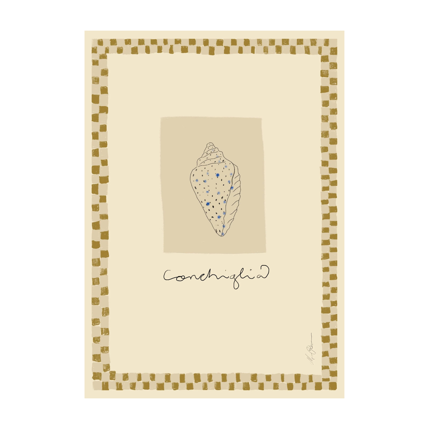 Oggetto Conchiglia Print