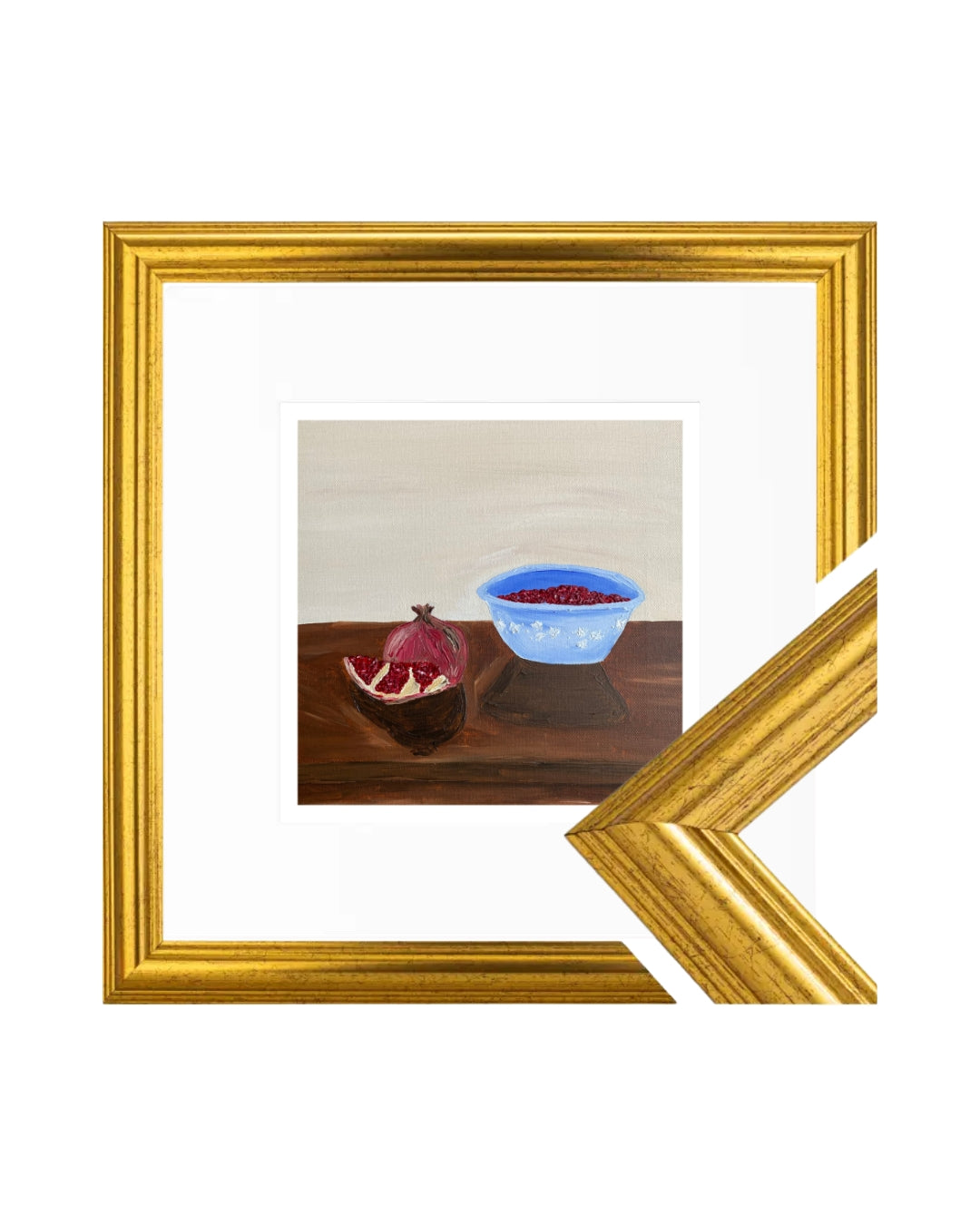 Peeled Pomegranate Fine Art Print