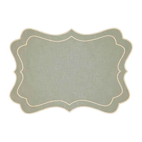 Individual Brisa, Verde com Cru