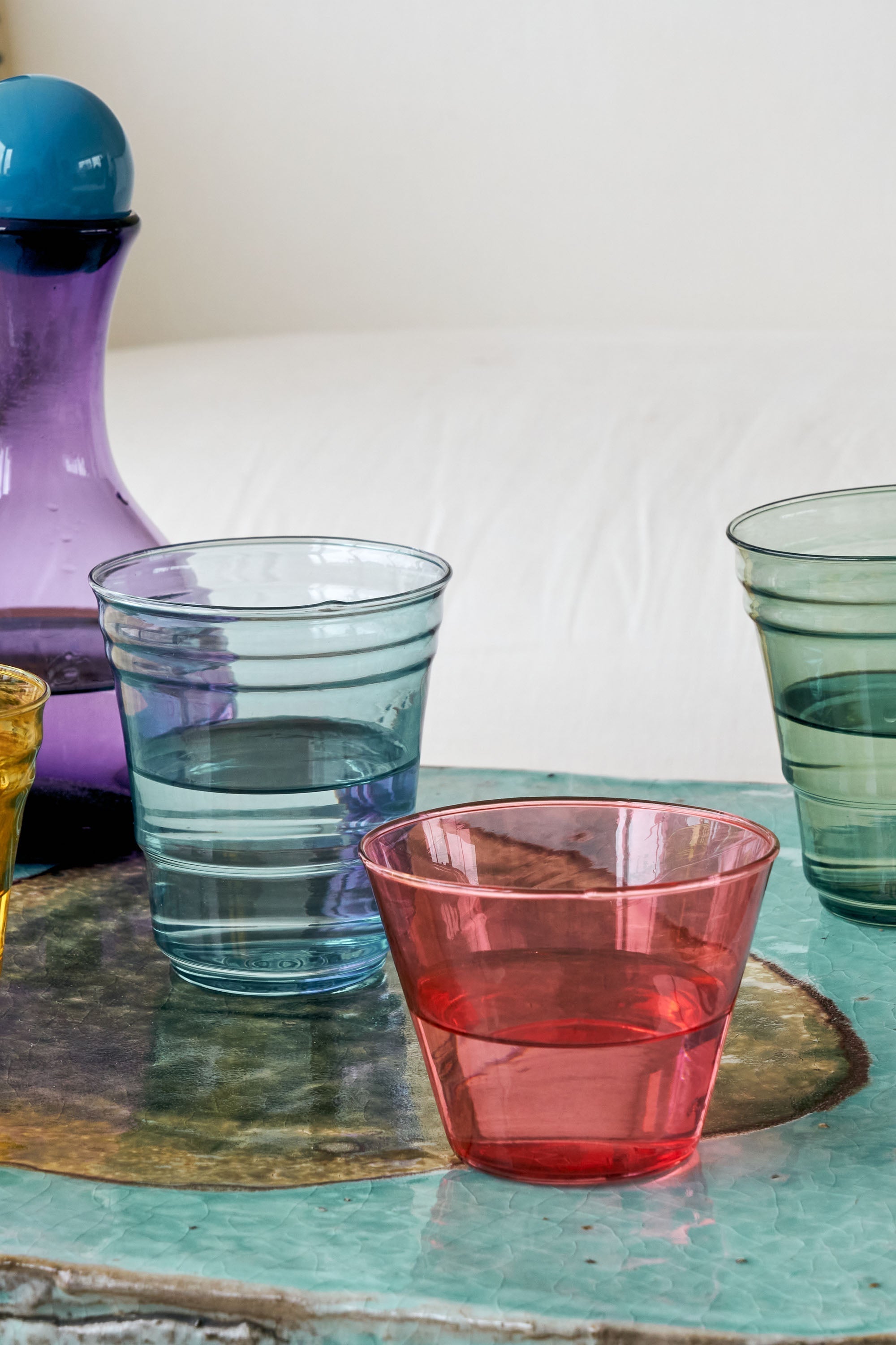 Fantastic-Not-Plastic Short Glasses in Peony