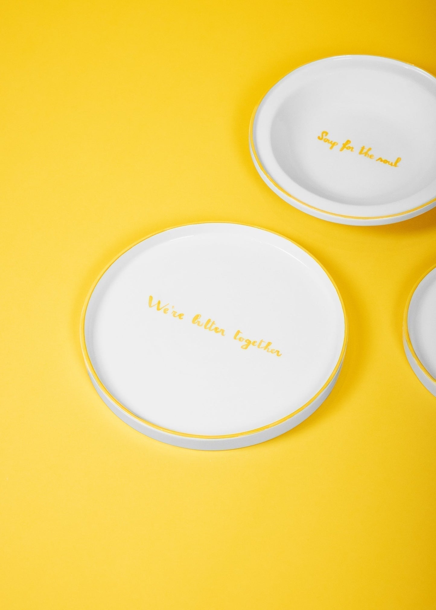 We're Butter Together Dinner Plate