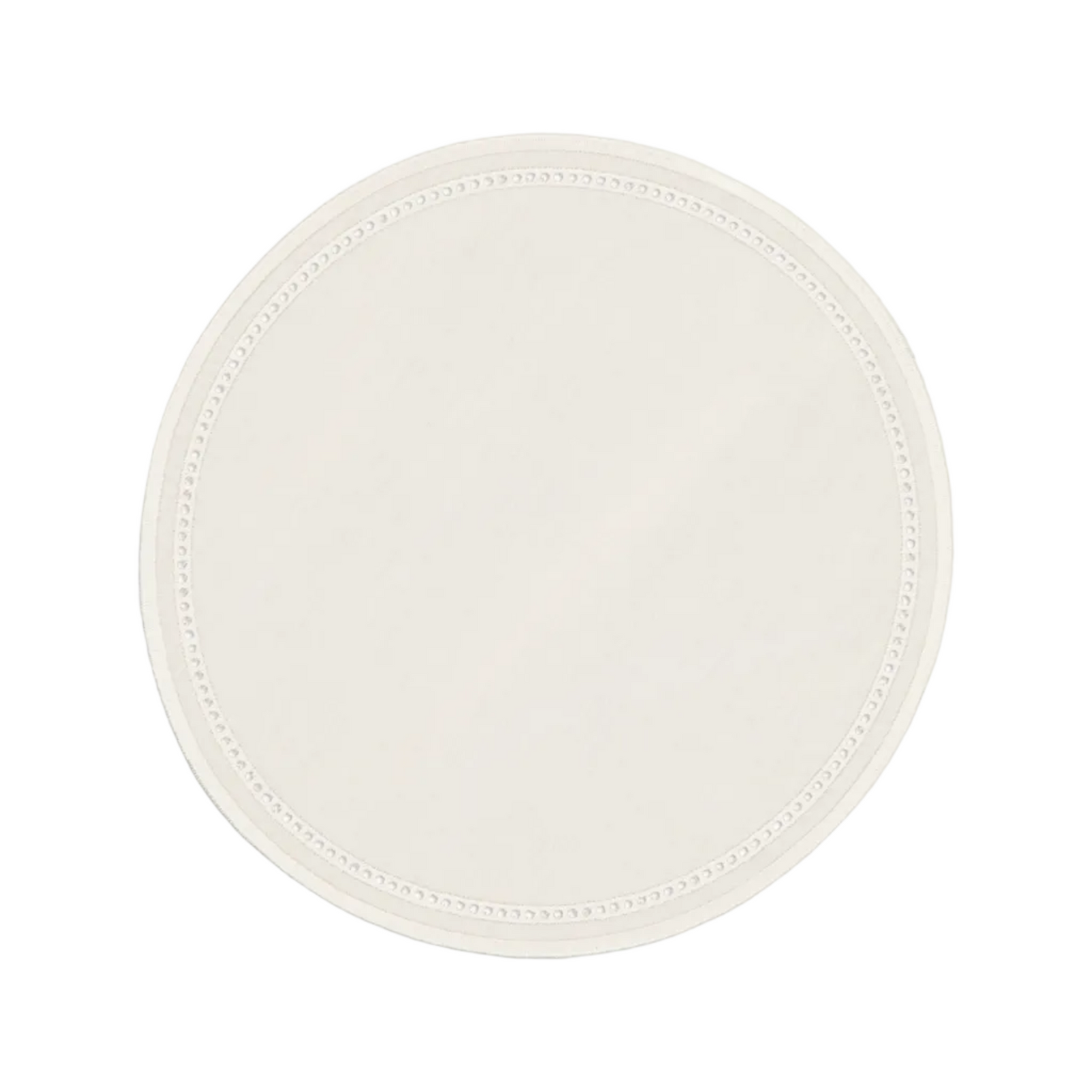 Round Embroidered Tray Cloth, Ø25 cm